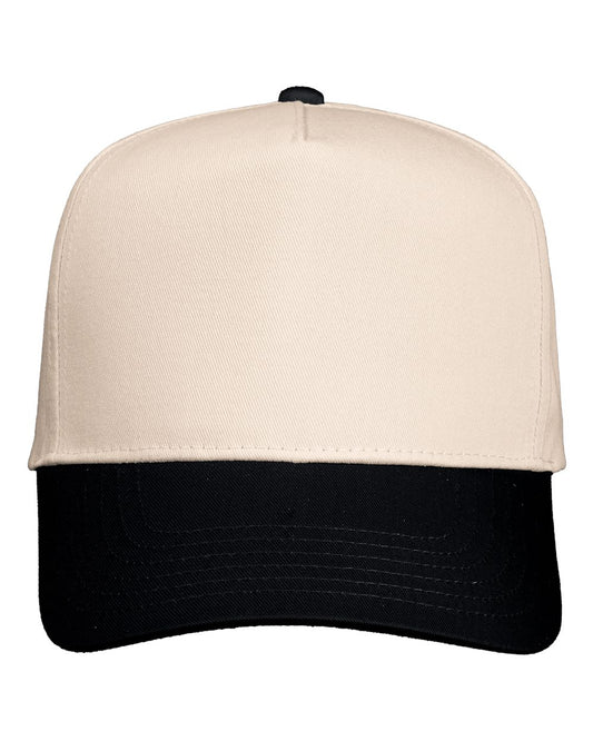 Valucap 8869 Five-Panel Twill Cap | Custom Embroidery