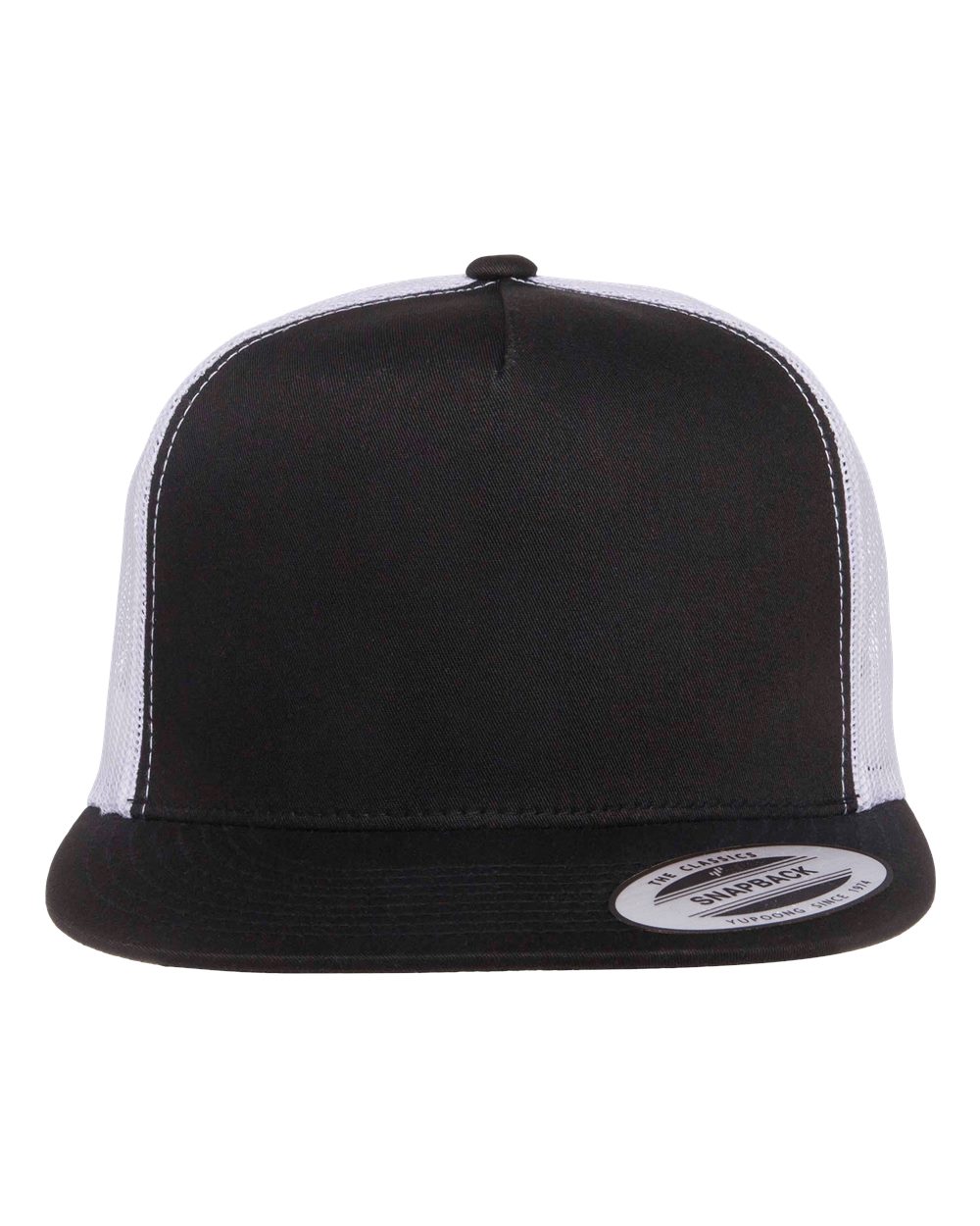 YP Classics 6006 Classic Five-Panel Trucker Cap | Custom Embroidery