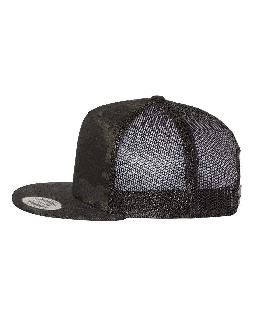 YP Classics 6006 Classic Five-Panel Trucker Cap | Custom Embroidery