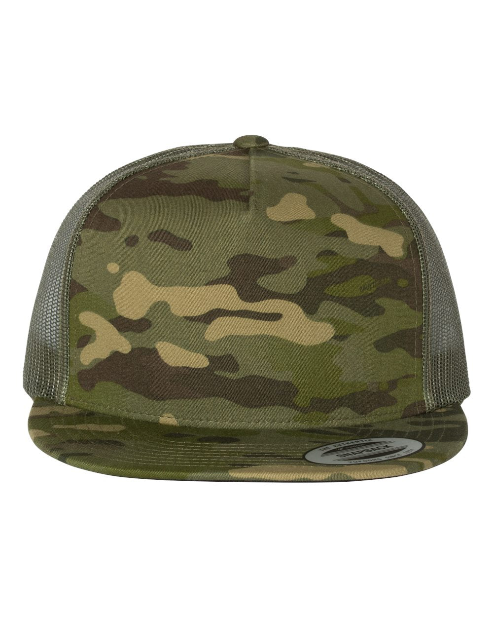 YP Classics 6006 Classic Five-Panel Trucker Cap | Custom Embroidery