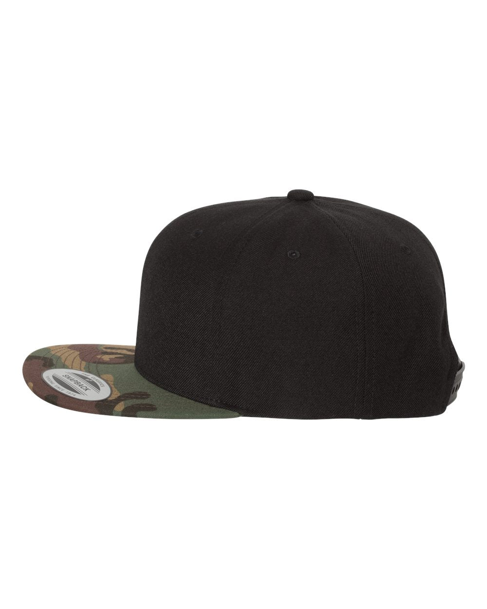 YP Classics 6089M Premium Flat Bill Snapback Cap | Custom Embroidery