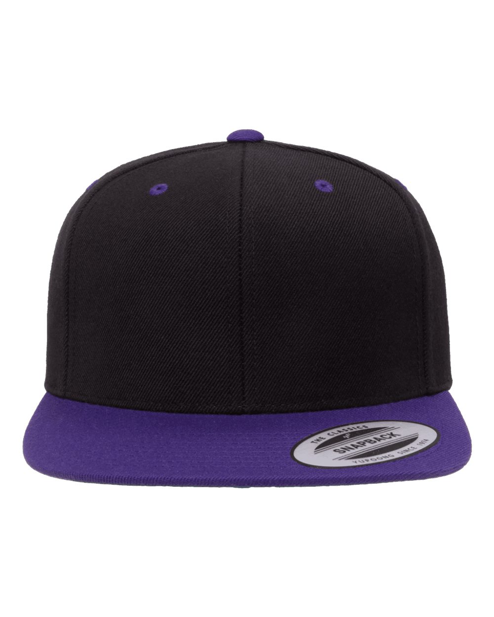 YP Classics 6089M Premium Flat Bill Snapback Cap | Custom Embroidery
