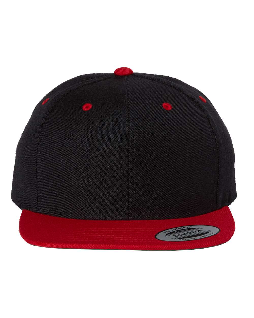 YP Classics 6089M Premium Flat Bill Snapback Cap | Custom Embroidery