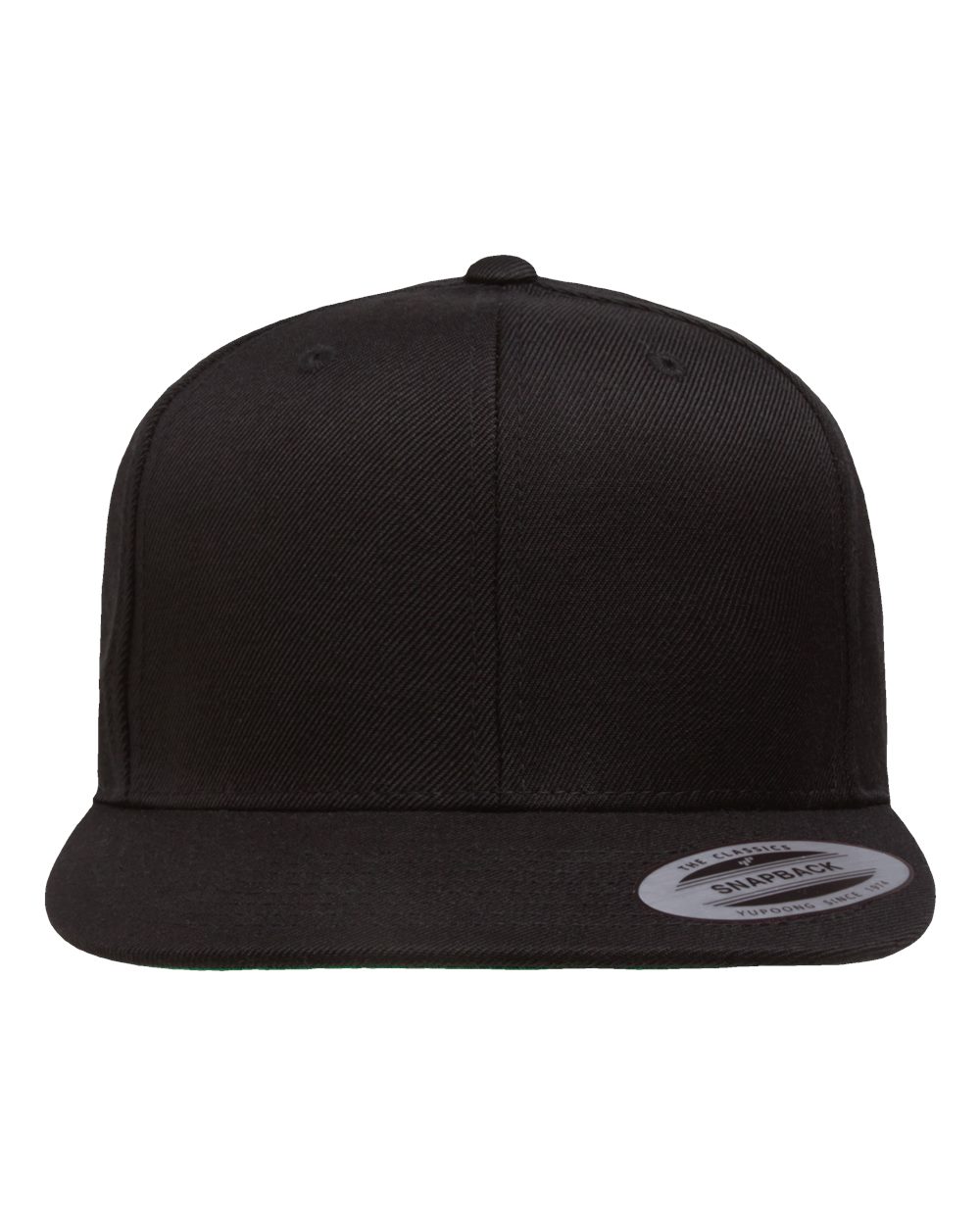 YP Classics 6089M Premium Flat Bill Snapback Cap | Custom Embroidery