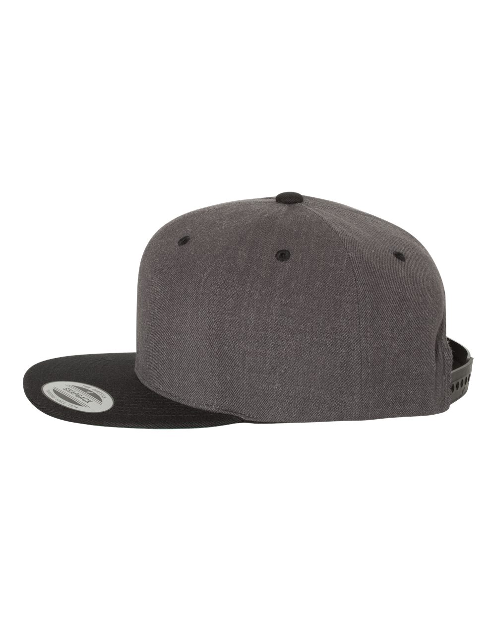 YP Classics 6089M Premium Flat Bill Snapback Cap | Custom Embroidery