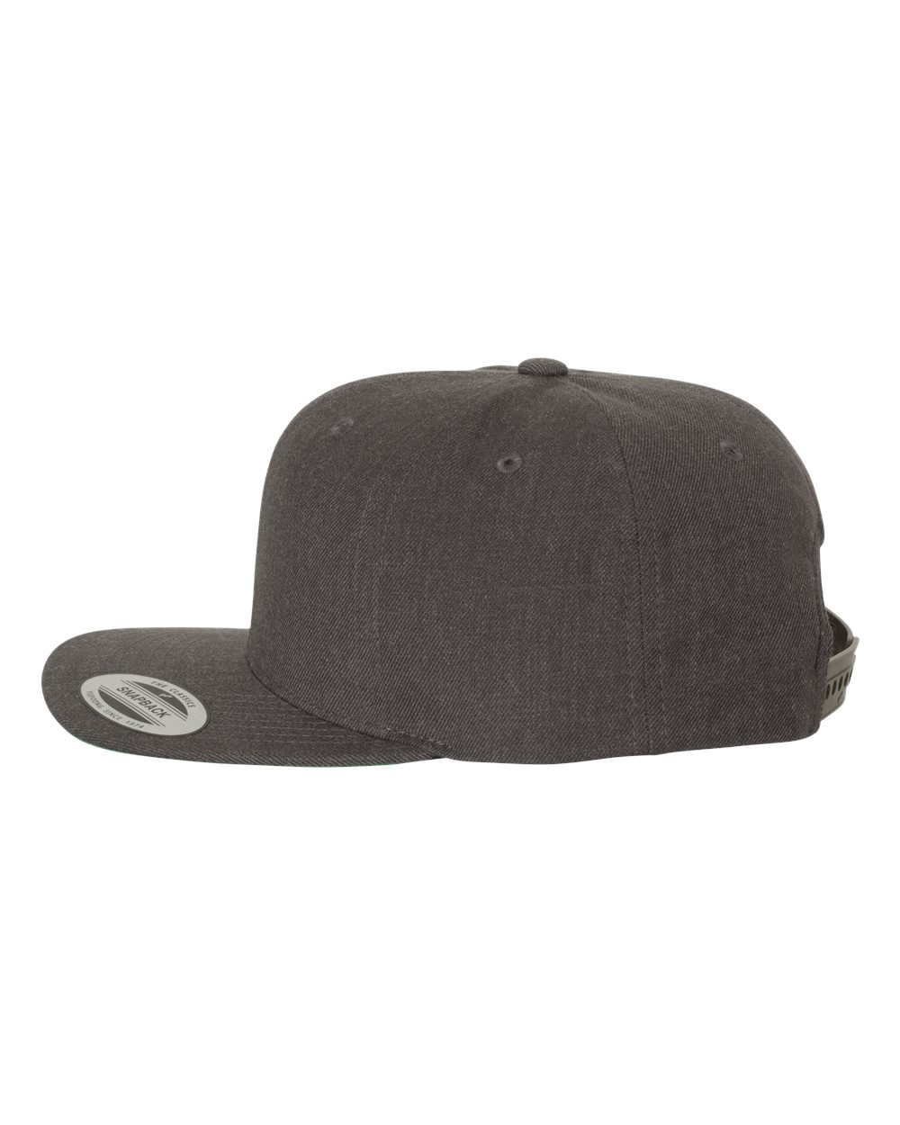 YP Classics 6089M Premium Flat Bill Snapback Cap | Custom Embroidery