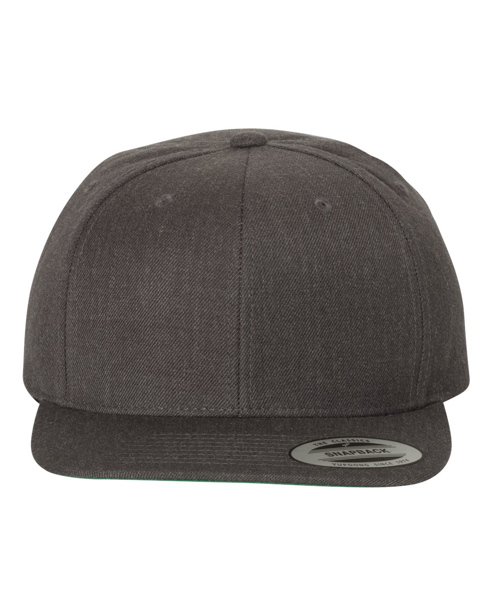 YP Classics 6089M Premium Flat Bill Snapback Cap | Custom Embroidery