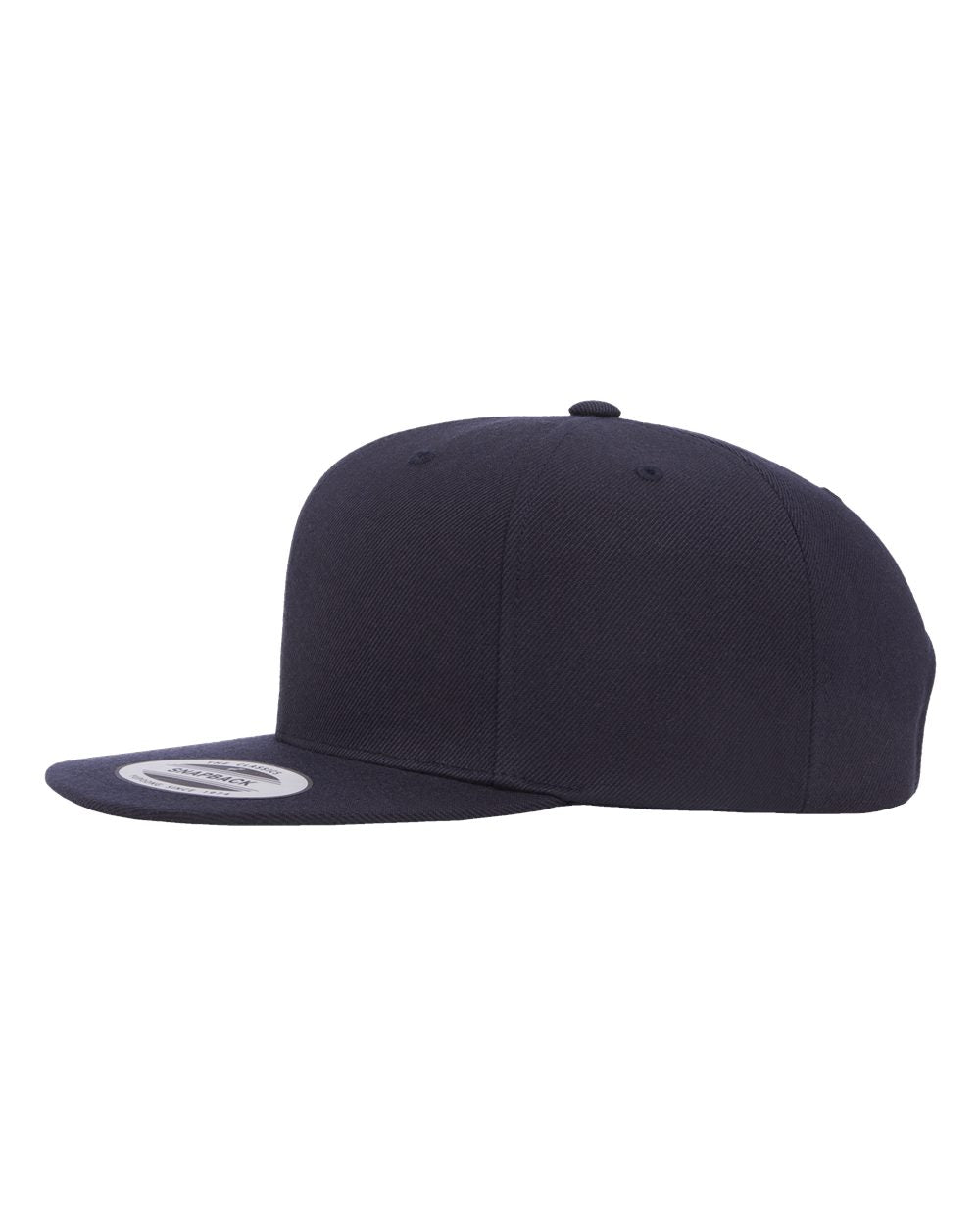 YP Classics 6089M Premium Flat Bill Snapback Cap | Custom Embroidery