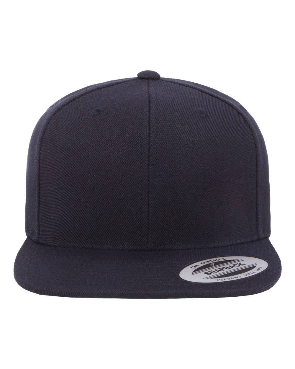YP Classics 6089M Premium Flat Bill Snapback Cap | Custom Embroidery