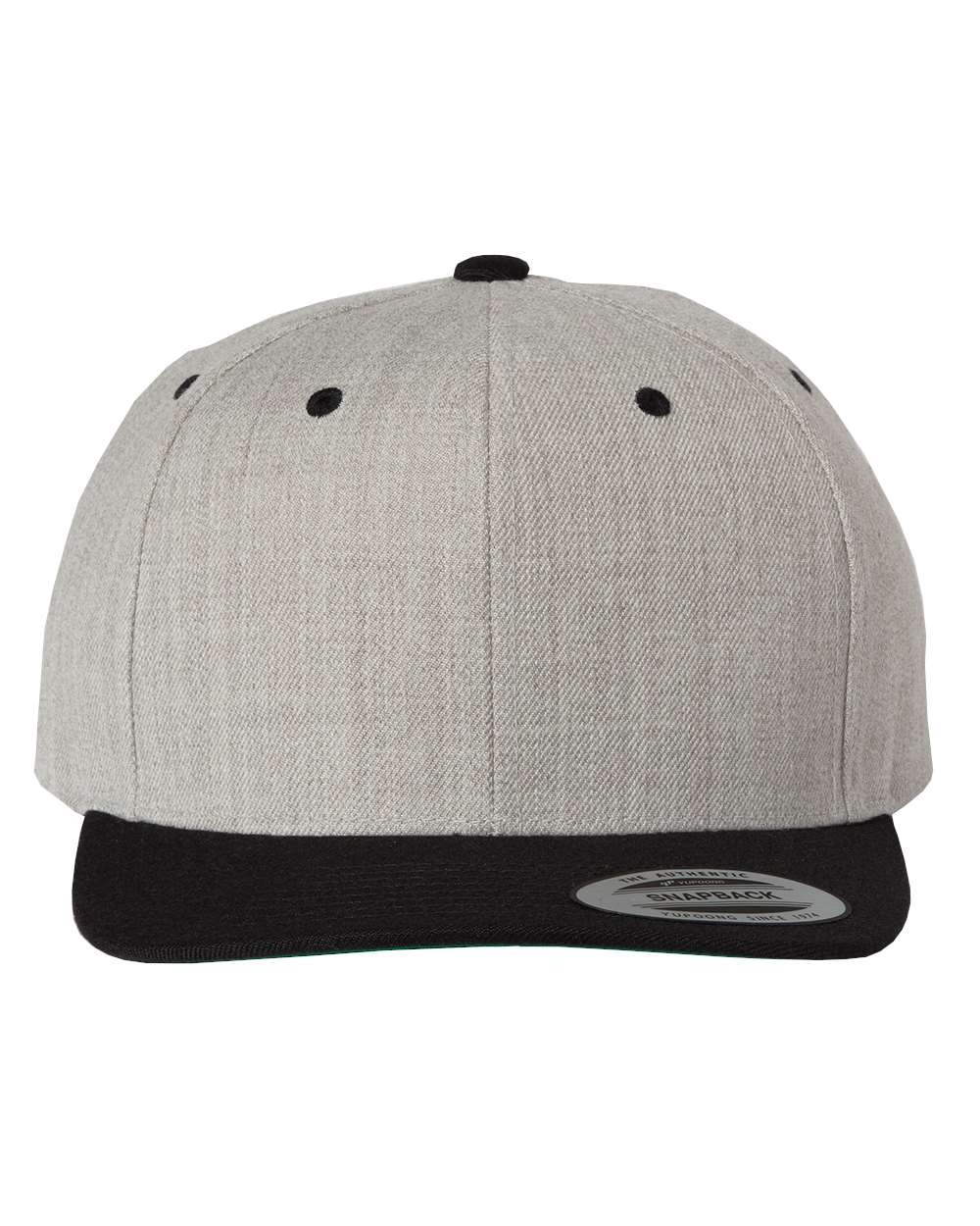 YP Classics 6089M Premium Flat Bill Snapback Cap | Custom Embroidery
