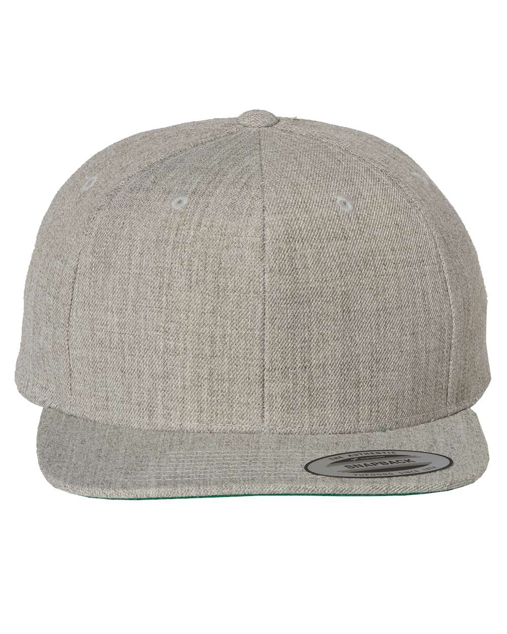 YP Classics 6089M Premium Flat Bill Snapback Cap | Custom Embroidery
