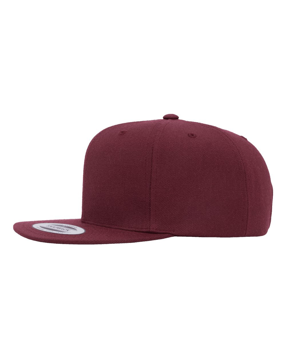 YP Classics 6089M Premium Flat Bill Snapback Cap | Custom Embroidery