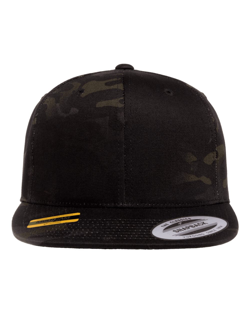 YP Classics 6089M Premium Flat Bill Snapback Cap | Custom Embroidery