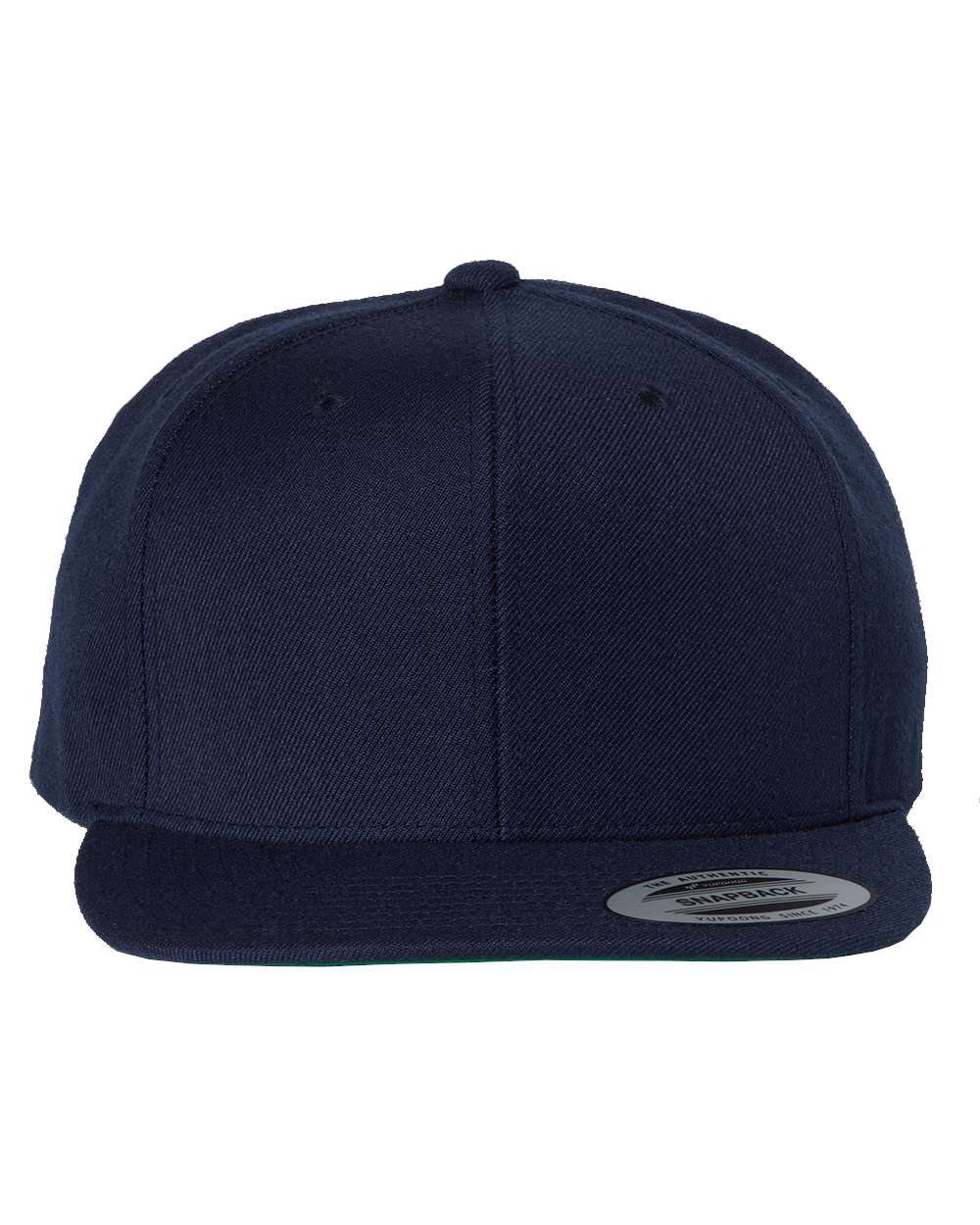 YP Classics 6089M Premium Flat Bill Snapback Cap | Custom Embroidery