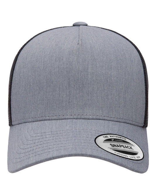 YP Classics 6506 Five-Panel Retro Trucker Cap | Custom Embroidery